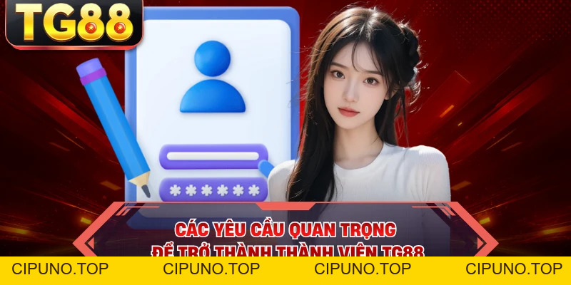Đăng Ký TG88 - 30 Giây Thao Tác, Nhận Trọn Ưu Đãi Khủng - cipuno