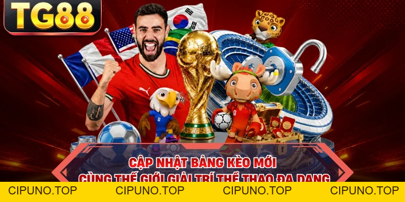 Thể Thao - Đổi Đời Nhanh Cùng Bảng Kèo Thơm TG88, Xanh Chín - cipuno