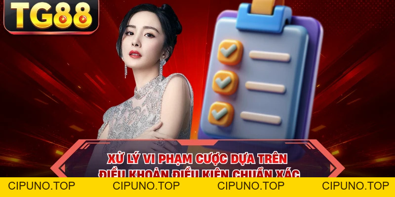 Điều Khoản Điều Kiện - Khung Quy Tắc Bảo Vệ Người Cược TG88 - cipuno